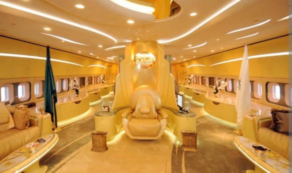 Prince Alwaleed bin Talal, Private Jet